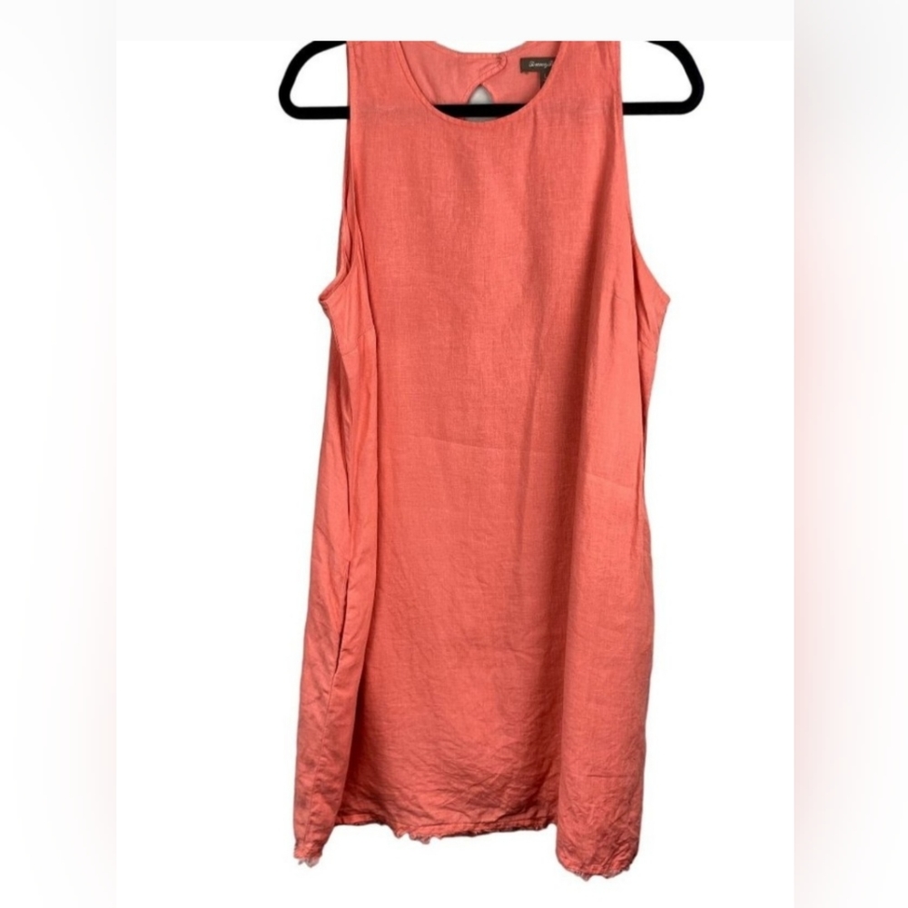Tommy Bahama Two Palms Linen Shift Dress L